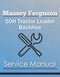 Massey Ferguson 50H Tractor Loader Backhoe - Service Manual Cover