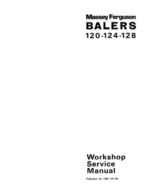 Massey Ferguson 120, 124, and 128 Baler - Service Manual