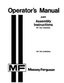 Massey Ferguson 750 Combine Manual