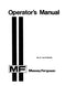 Massey Ferguson 81 Haytender Manual