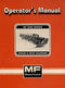 Massey Ferguson 9000 Series Grain and Rice Header Manual