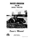 Massey Ferguson TO-35 Tractor Manual