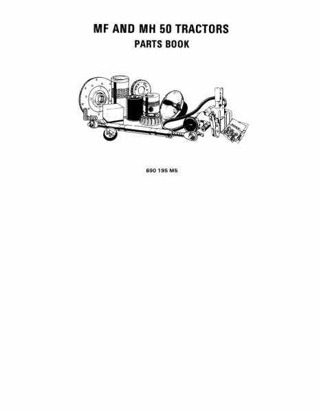 Massey-Harris 50 Tractor - Parts Manual
