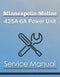 Minneapolis-Moline 425A-6A Power Unit - Service Manual Cover