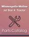 Minneapolis-Moline Jet Star 4  Tractor - Parts Catalog Cover