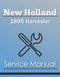New Holland 1895 Harvester - Service Manual Cover