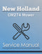 New Holland CM274 Mower - Service Manual Cover