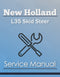 New Holland L35 Skid Steer - Service Manual Cover