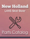 New Holland L445 Skid Steer - Parts Catalog Cover