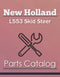 New Holland L553 Skid Steer - Parts Catalog Cover