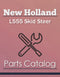 New Holland L555 Skid Steer - Parts Catalog Cover