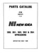 New Idea 360, 361, 362, 363, 364, 382 and 384 Manure Spreader - Parts Catalog