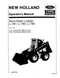 New Holland L-781,L-783, and L-785 Skid Steer Manual