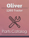 Oliver 1265 Tractor - Parts Catalog Cover
