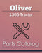 Oliver 1365 Tractor - Parts Catalog Cover