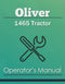 Oliver 1465 Tractor Manual Cover