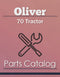 Oliver 70 Tractor - Parts Catalog Cover