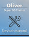 Oliver Super 55 Tractor - Service Manual Cover