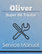 Oliver Super 66 Tractor - Service Manual Cover