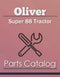 Oliver Super 88 Tractor - Parts Catalog Cover