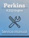 Perkins 4.212 Engine - Service Manual Cover