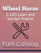 Wheel Horse C-120 Lawn and Garden Tractor - Parts Catalog Cover