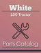 White 100 Tractor - Parts Catalog Cover