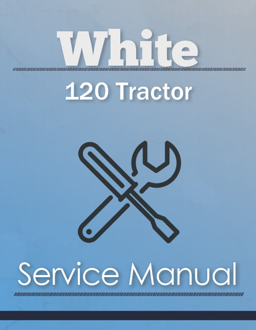 White 120 Tractor - Service Manual Cover