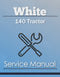 White 140 Tractor - Service Manual Cover