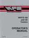 White 160 and 185 Tractor Manual
