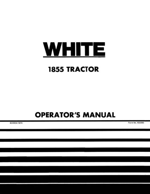 White 1855 Tractor Manual