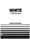 White 2-50 Tractor - Parts Catalog
