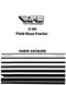 White 2-88 Field Boss Tractor - Parts Catalog