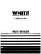 White 2-85 Tractor - Parts Catalog