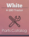 White 4-180 Tractor - Parts Catalog Cover