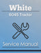 White 6045 Tractor - Service Manual Cover