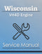 Wisconsin VH4D Engine - Service Manual Cover
