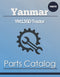 Yanmar YM135D Tractor - Parts Catalog Cover